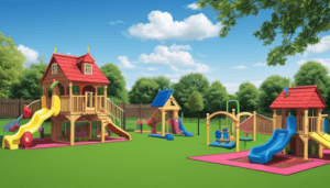 Bahçede Çocuklar İçin Güvenli Alanlar Yaratma