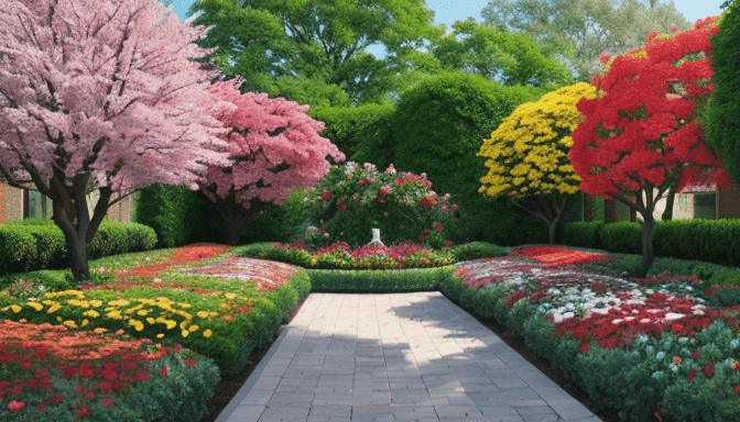 Bahçe Tasarımında Renk Uyumu