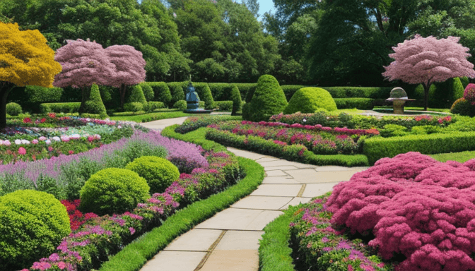 Süs Bitkileriyle Bahçe Tasarımı