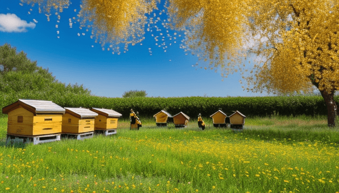 Read more about the article Bal Arısı Yetiştiriciliği ve Bal Üretimi